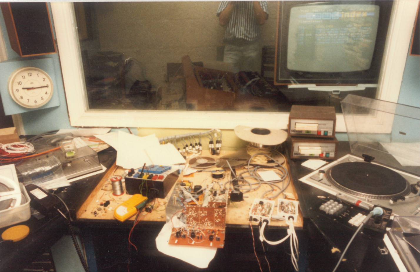 1986 — Southside, Installing New Mixer
